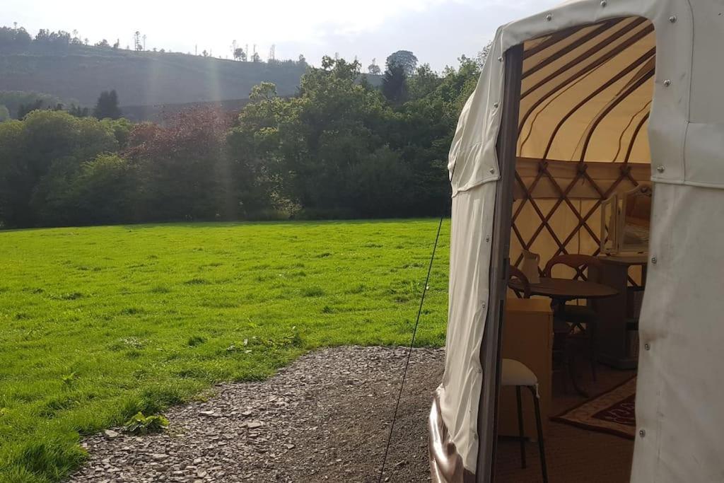 Hotel Bronfelen Yurt Cynghordy Exterior foto